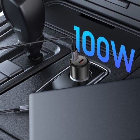 TECH-PROTECT CC03 2-PORT CAR CHARGER PD 100W BLACK Tech-Protect