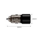 TECH-PROTECT CC03 2-PORT CAR CHARGER PD 95W / QC3.0 BLACK Tech-Protect
