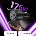 TECH-PROTECT CC04 3-PORT CAR CHARGER PD 175W BLACK Tech-Protect