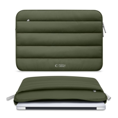 TECH-PROTECT FLUFFY LAPTOP 13-14 ARMY GREEN Tech-Protect