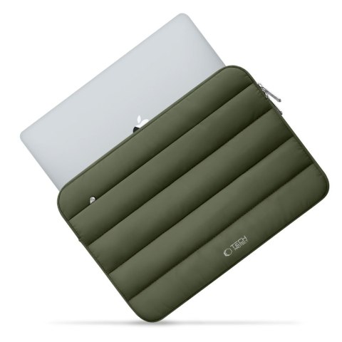 TECH-PROTECT FLUFFY LAPTOP 13-14 ARMY GREEN Tech-Protect