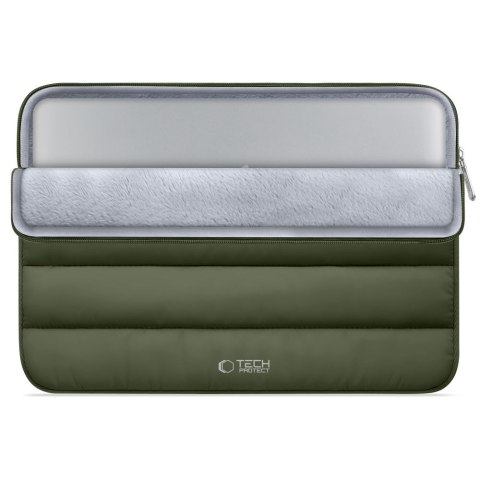 TECH-PROTECT FLUFFY LAPTOP 13-14 ARMY GREEN Tech-Protect