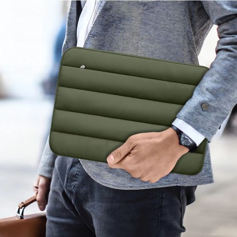 TECH-PROTECT FLUFFY LAPTOP 15-16 ARMY GREEN Tech-Protect