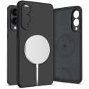 TECH-PROTECT LIQUID SILICONE MAGSAFE GALAXY S25 EDGE BLACK Tech-Protect