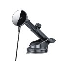 TECH-PROTECT MM15W-V10 MAGNETIC MAGSAFE DASHBOARD & VENT CAR MOUNT WIRELESS CHARGER 15W BLACK Tech-Protect