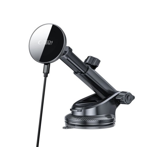 TECH-PROTECT MM15W-V10 MAGNETIC MAGSAFE DASHBOARD & VENT CAR MOUNT WIRELESS CHARGER 15W BLACK Tech-Protect
