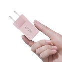 TECH-PROTECT NCM33 2-PORT NETWORK CHARGER PD 33W / QC3.0 BABY PINK Tech-Protect