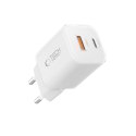 TECH-PROTECT NCM33 2-PORT NETWORK CHARGER PD 33W / QC3.0 WHITE Tech-Protect