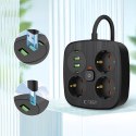 TECH-PROTECT PCS3X4 POWER STRIP 2 USB & 2 TYPE-C & 3 SOCKET 200CM BLACK Tech-Protect