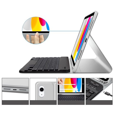 TECH-PROTECT SC PEN + KEYBOARD IPAD 10.9" 10 / 2022 / 11" 11 / 2025 GREY Tech-Protect
