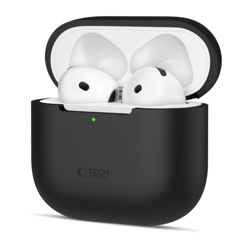 TECH-PROTECT SILICONE APPLE AIRPODS 4 BLACK Tech-Protect
