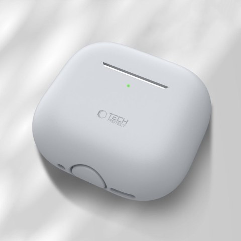 TECH-PROTECT SILICONE APPLE AIRPODS 4 CRAYON GREY Tech-Protect