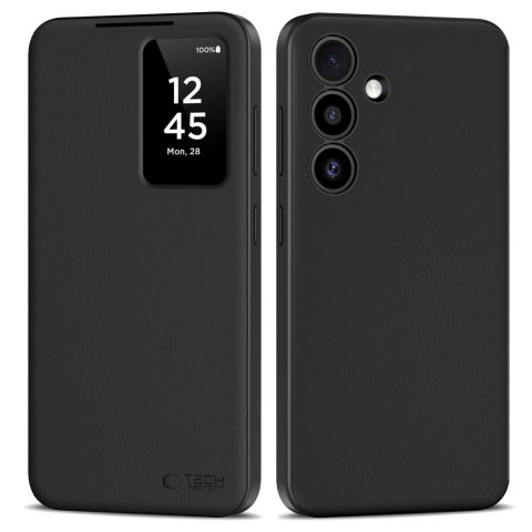 TECH-PROTECT SMART WALLET GALAXY S25 MATTE BLACK Tech-Protect