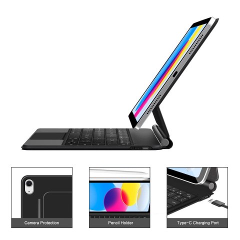 TECH-PROTECT SMARTCASE MAGNETIC + KEYBOARD IPAD 10.9" 10 / 2022 / 11" 11 / 2025 BLACK Tech-Protect
