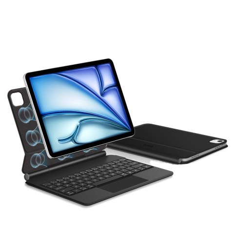 TECH-PROTECT SMARTCASE MAGNETIC + KEYBOARD IPAD AIR 10.9" 4 / 5 / 2020-2022 / 11" 6 / 7 / 8 / 2024-2026 BLACK Tech-Protect