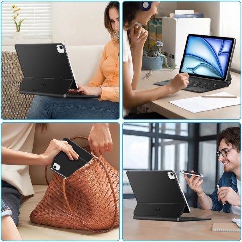 TECH-PROTECT SMARTCASE MAGNETIC + KEYBOARD IPAD AIR 10.9" 4 / 5 / 2020-2022 / 11" 6 / 7 / 8 / 2024-2026 BLACK Tech-Protect