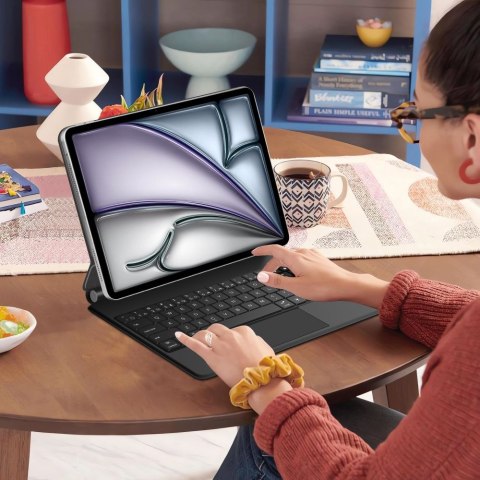 TECH-PROTECT SMARTCASE MAGNETIC + KEYBOARD IPAD PRO 12.9" 4 / 5 / 6 / 2020-2022 / AIR 13" 1 / 2 / 3 / 2024-2026 BLACK Tech-Protect