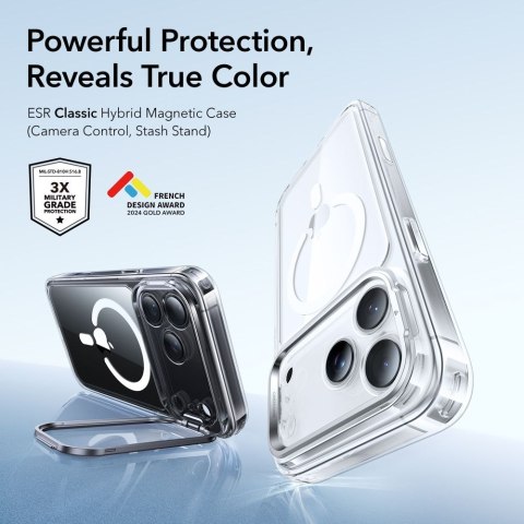ESR CLASSIC HYBRID KICKSTAND MAGSAFE IPHONE 17 PRO MAX CLEAR ESR