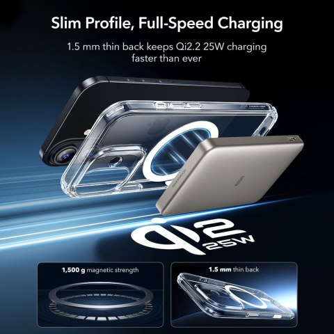 ESR CLASSIC HYBRID MAGSAFE & TEMPERED GLASS IPHONE 17 CLEAR ESR