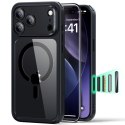 ESR CLASSIC HYBRID MAGSAFE & TEMPERED GLASS IPHONE 17 PRO CLEAR/BLACK ESR