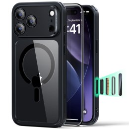 ESR CLASSIC HYBRID MAGSAFE & TEMPERED GLASS IPHONE 17 PRO CLEAR/BLACK ESR
