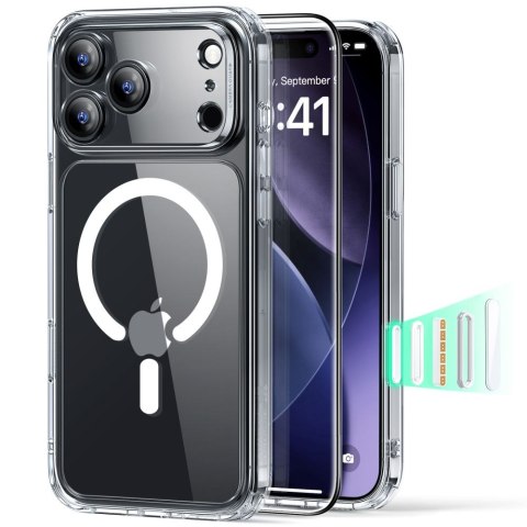 ESR CLASSIC HYBRID MAGSAFE & TEMPERED GLASS IPHONE 17 PRO MAX CLEAR ESR