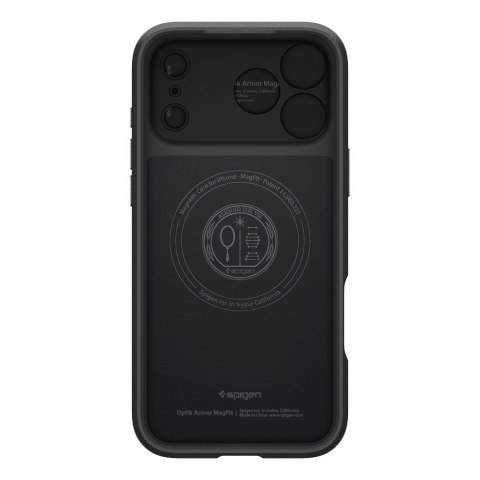 SPIGEN OPTIK ARMOR MAG MAGSAFE IPHONE 17 PRO BLACK Spigen