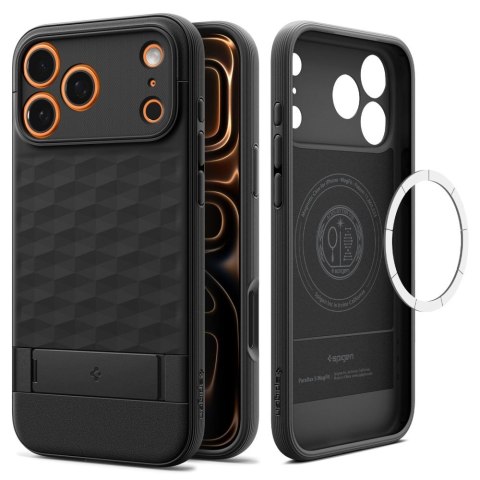 SPIGEN PARALLAX "S" MAG MAGSAFE IPHONE 17 PRO MATTE BLACK Spigen