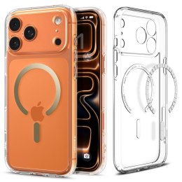 SPIGEN ULTRA HYBRID MAG MAGSAFE IPHONE 17 PRO CLEAR/GOLD Spigen