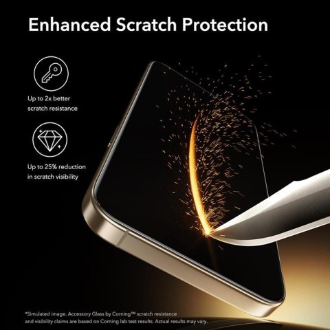 SZKŁO HARTOWANE ESR ULTRAFIT ARMORITE PRO TEMPERED GLASS IPHONE 17 PRO MAX BLACK ESR