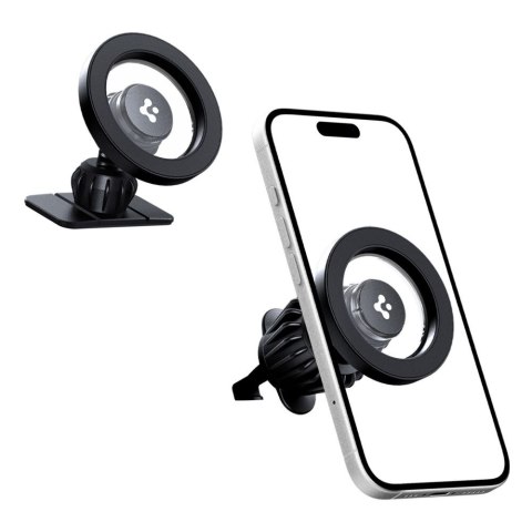 SPIGEN MFT13 MAGNETIC MAGSAFE DASHBOARD & VENT CAR MOUNT BLACK Spigen