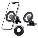 SPIGEN MFT13 MAGNETIC MAGSAFE DASHBOARD & VENT CAR MOUNT SILVER Spigen