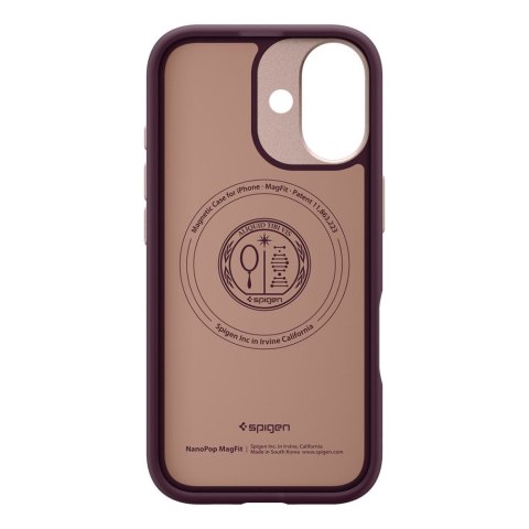SPIGEN NANO POP MAG MAGSAFE IPHONE 17 BURGUNDY BEAN Spigen