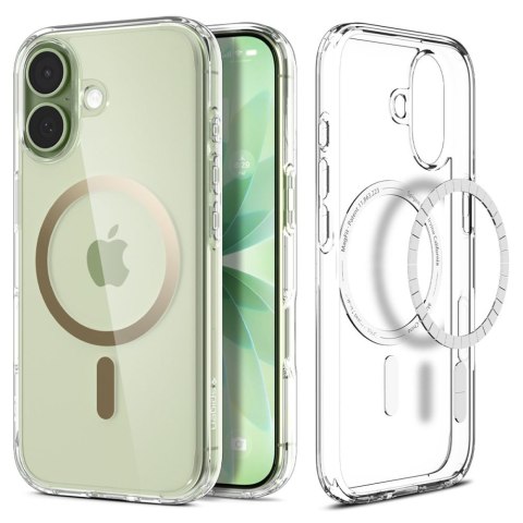 SPIGEN ULTRA HYBRID MAG MAGSAFE IPHONE 17 CLEAR/GOLD Spigen