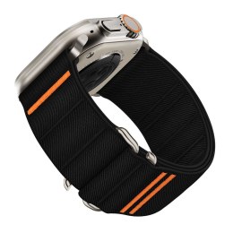 TECH-PROTECT NYLON SLIP APPLE WATCH 8 / 9 / 10 / 11 / SE / ULTRA (44 / 45 / 46 / 49 MM) BLACK Tech-Protect