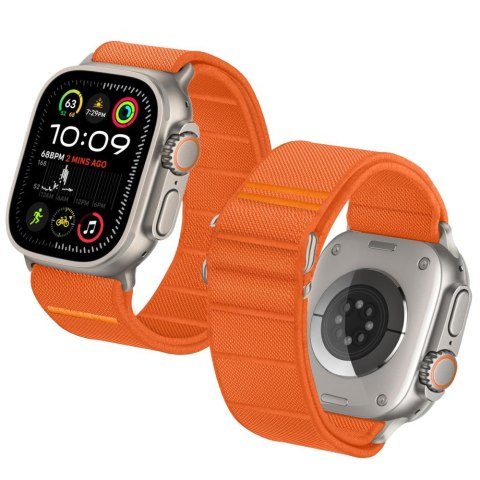 TECH-PROTECT NYLON SLIP APPLE WATCH 8 / 9 / 10 / 11 / SE / ULTRA (44 / 45 / 46 / 49 MM) ORANGE Tech-Protect