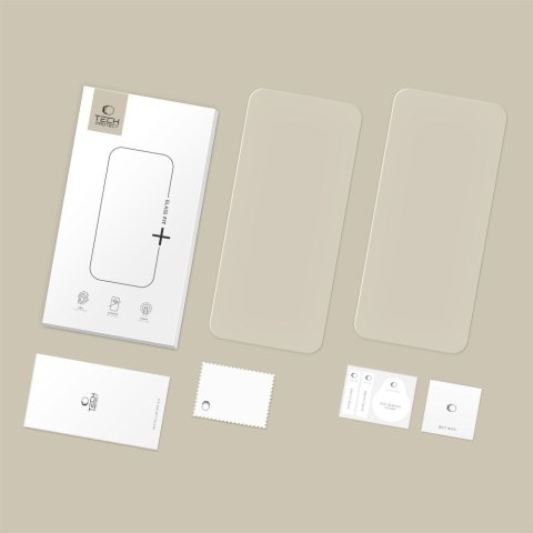SZKŁO HARTOWANE TECH-PROTECT GLASS FIT+ 2-PACK IPHONE 16 PRO MAX / 17 PRO MAX CLEAR Tech-Protect