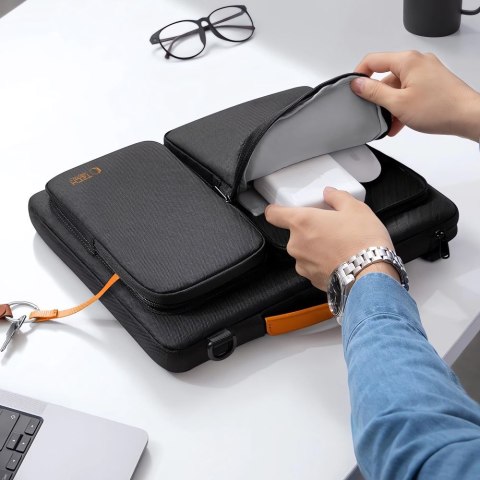 TECH-PROTECT DEFENDER BAG LAPTOP 15-16 BLACK/ORANGE Tech-Protect