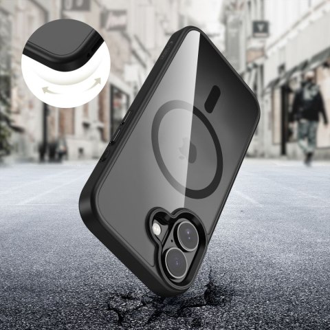 TECH-PROTECT MAGMAT MAGSAFE IPHONE 17 BLACK/CLEAR Tech-Protect