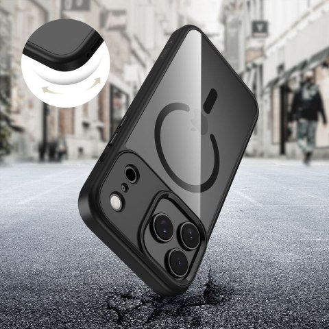 TECH-PROTECT MAGMAT MAGSAFE IPHONE 17 PRO MAX BLACK/CLEAR Tech-Protect