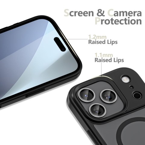 TECH-PROTECT MAGMAT XT 4-SET MAGSAFE IPHONE 17 PRO MATTE BLACK Tech-Protect