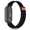 TECH-PROTECT NYLON STRIPE XIAOMI SMART BAND 8 / 9 / 10 / NFC BLACK/ORANGE Tech-Protect