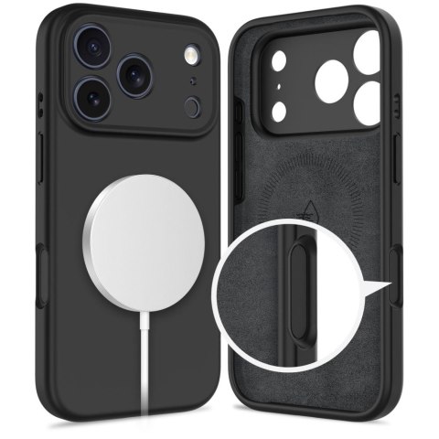 TECH-PROTECT SILICONE MAGSAFE IPHONE 17 PRO BLACK Tech-Protect