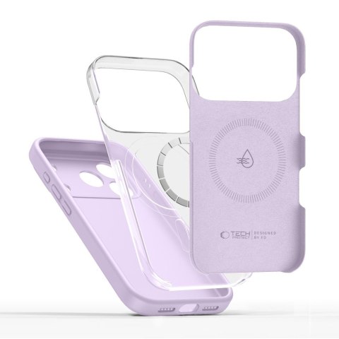 TECH-PROTECT SILICONE MAGSAFE IPHONE 17 PRO MAX MAUVE Tech-Protect