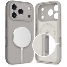 TECH-PROTECT SILICONE MAGSAFE IPHONE 17 PRO MAX STONE GREY Tech-Protect