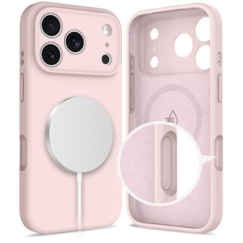 TECH-PROTECT SILICONE MAGSAFE IPHONE 17 PRO PINK PEARL Tech-Protect