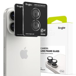 OSŁONA APARATU RINGKE CAMERA FRAME PROTECTOR 2-PACK IPHONE 17 BLACK Ringke