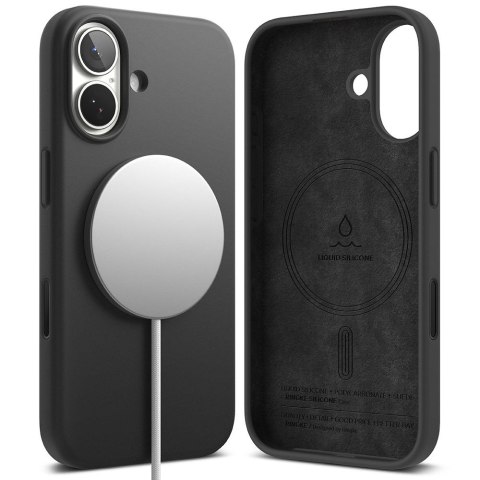 RINGKE SILICONE MAGNETIC MAGSAFE IPHONE 17 BLACK Ringke