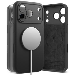 RINGKE SILICONE MAGNETIC MAGSAFE IPHONE 17 PRO BLACK Ringke