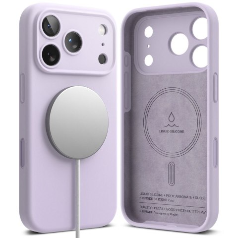 RINGKE SILICONE MAGNETIC MAGSAFE IPHONE 17 PRO LIGHT PURPLE Ringke